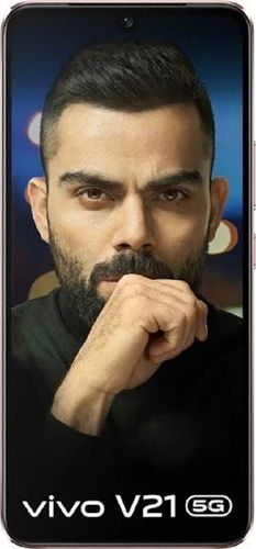 8 जीबी रैम और 128 जीबी स्टोरेज वाला आर्कटिक व्हाइट स्मार्ट फोन Vivo V21 5g स्मार्ट फोन