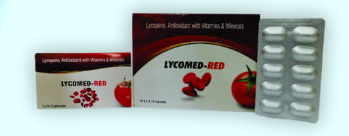 Pack Of 1x10 Lycopene Antioxidant With Vitamins And Minerals Capsules