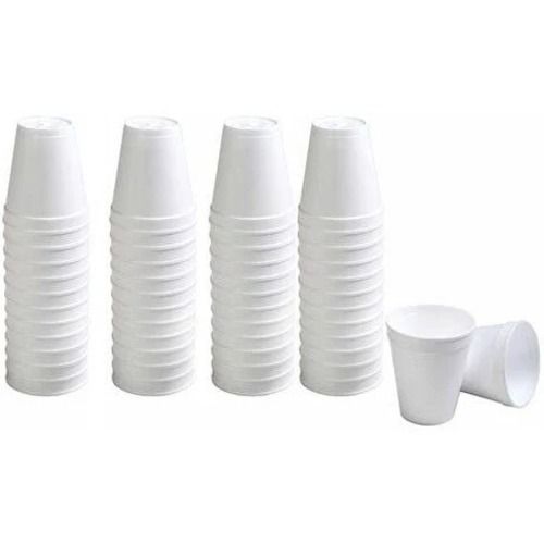 250ml Round White For Event Party And Wedding Supply Plastic Disposable Glass