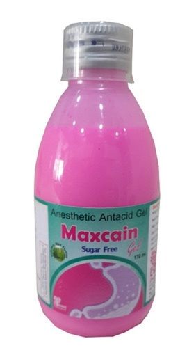 Antacid Suspension Maxcain Syrup Health Supplements