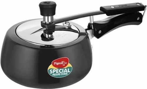  Aluminium Hard Anodized Pigeon Special Plus Inner Lid Induction Bottom Pressure Cooker, 2 Liter Handle Material: Plastic