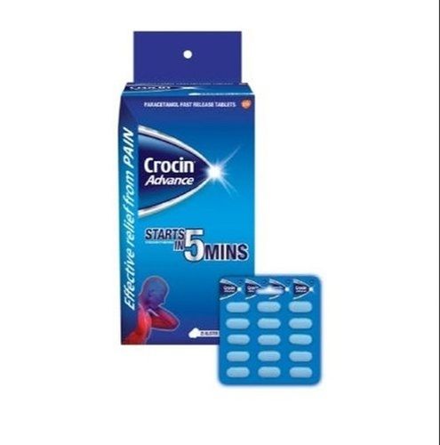 Crocin Advance 500 Mg Tablet Recommended For: Doctor