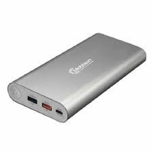 Heat Resistance Portable External High Battery Backup Single Silver Android  Mobile Power Bank Body Material: Lithium Ion at Best Price in Ujjain