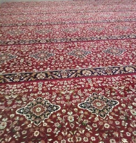 Beautiful And Elegant Look Rectangular Multicolor Printed Designer Kashmiri Carpets  Easy To Clean