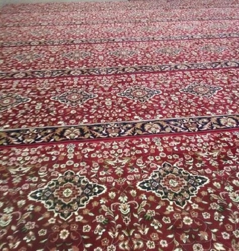 सुंदर और सुंदर दिखने वाला आयताकार मल्टीकलर प्रिंटेड डिज़ाइनर कश्मीरी कार्पेट साफ़ करने में आसान