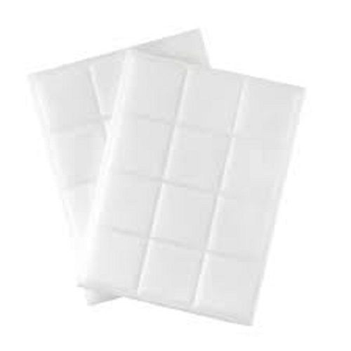 Low Smoke Fresh Fragrance And Eco Friendly Square Plain White Camphor Slab