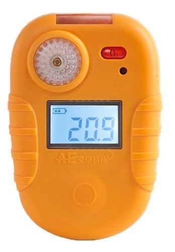 Electronic Portable Single Gas Confined Space Oxygen Detector And Adjustable Calibrating Level For Single Gas Detector