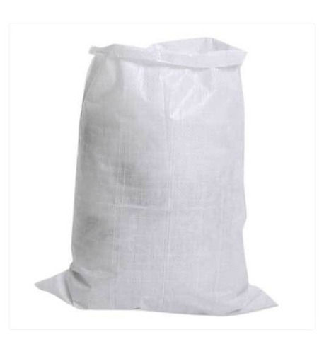 Recyclable Polypropylene Material White Sacks Bag For Packaging 50 Kg Capacity Pp Packaging Bags 
