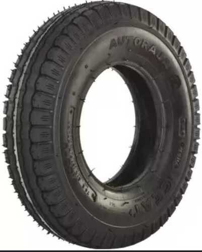 Recyclable Sturdy High Performance Strong Grip Heavy Duty Black Three Wheeler Tyre