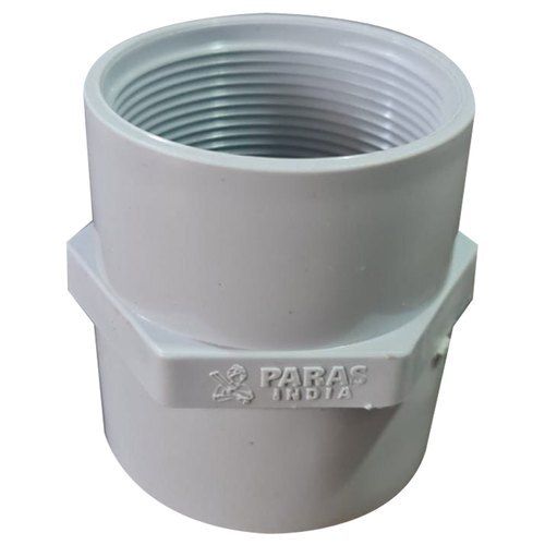 Grey Leak Resistance Solid Connector Excellent Performance Pvc Water Pipe Fitting