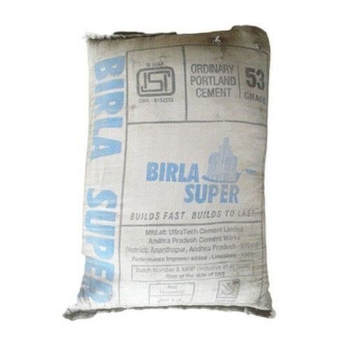 Grey Strong Adhesive High Biding Capacity And Weather Resistance Gray Birla Cement 