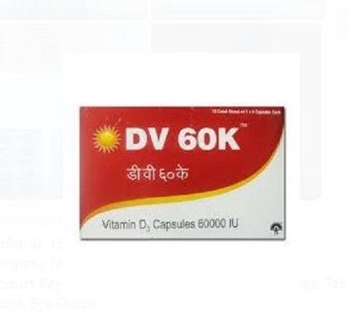 Vitamin D, Capsules 60000 Iu General Medicines