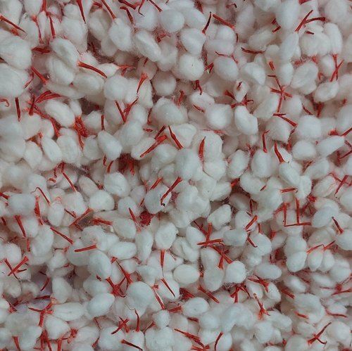 1 Inch Hinduism Theme Non Toxic Round Cotton Wicks, 100 Pieces Pack