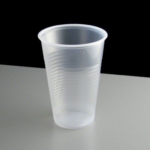 110Ml Round Transparent Disposable Plastic Water Drinking Glass For Party, Event And Wedding Supply Size: 8 Inches