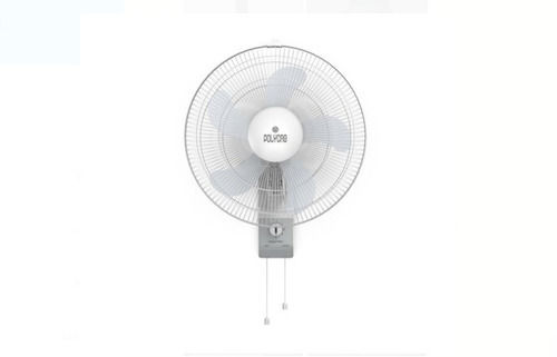 30 Watt White 220 V Related Voltage And 300 Rpm Speed Polycab Wall Mount Fan