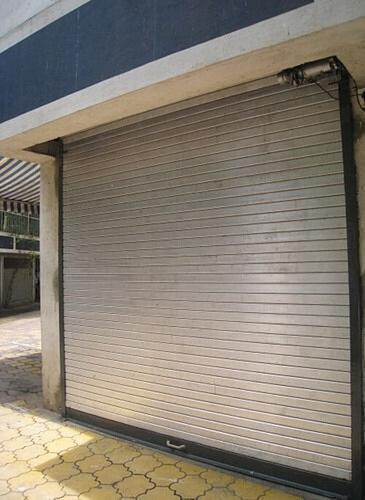 Aluminum Rolling Shutter With Galvanized And Power Coated Finish, Height 8-12 Feet