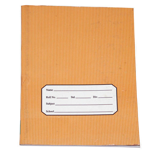 Environment Friendly Hard Bound Single Ruled Notebook 64 Pages A5 Size 