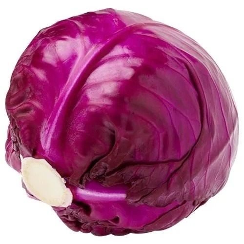 Fresh And Natural Zotikos Purple Desi Cabbage Vegetables
