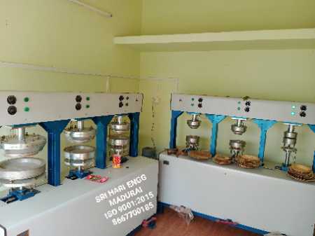 High Performance Heavy Duty Pakku Mattai Plate Making Machine