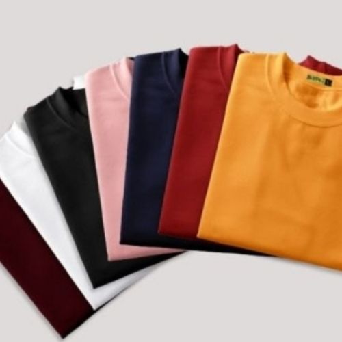 Mens Round Neck Cotton T Shirt In Available In Various Color For Casual Wear Occasion Age Group: Adults