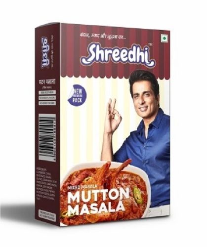 Pack Of 100 Gram Spices Taste Blended Shreedhi Mutton Masala 