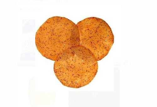 Pack Of 20 Kg 8 Inch Size 200 Gms Spicy Taste Bikaneri Chana Papad Best Before: 6 Months