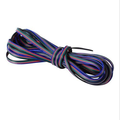 Multi Colour Fire Proof Safe And Secure Light Weight 2Mm Thikness Led Electrical Wire For Electric Fitting