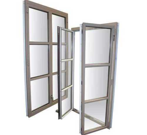 Silver Color Powercoated Modern Fancy Weather Resistant Aluminum Sliding Window Size: 4 Mm