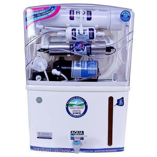 Plastic Good Quality Wall Mounted Aqua Grand Purifier Used For Water Storage, 10-15 Liter