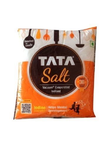 White 100% Pure 1% Moisture 0.06G Calcium Healthy Tata Salt For Cooking