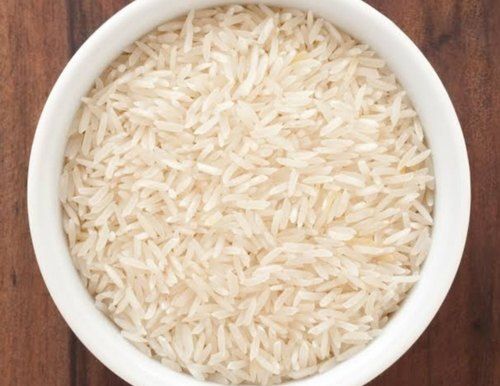  100% शुद्ध खेत ताजा और स्वस्थ फाइबर से भरपूर मध्यम अनाज वाला भारतीय मूल का सफेद बासमती चावल 