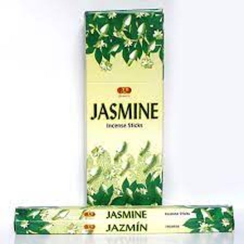 24 Pieces Pack Bamboo Smooth Surface Jasmine Flower Incense Stick Burning Time: 30-40 Minutes