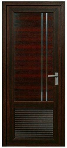 Black Plain Durable Laminated Interior Designer Wooden Doors Used For Commercial Application: Industrial