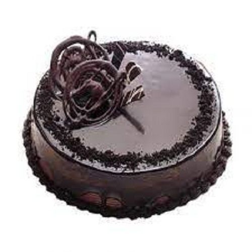 Brown Fresh And Tasty 1 Kg Eggless Round For Birthday And Party Events Chocolate Cake  Fat Contains (%): 10.3 Grams (G)