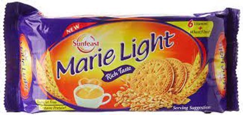 Normal  Dietary Fibre Light And Crispy Low Fat Sunfeast Marie Light Biscuit 300 Gm 