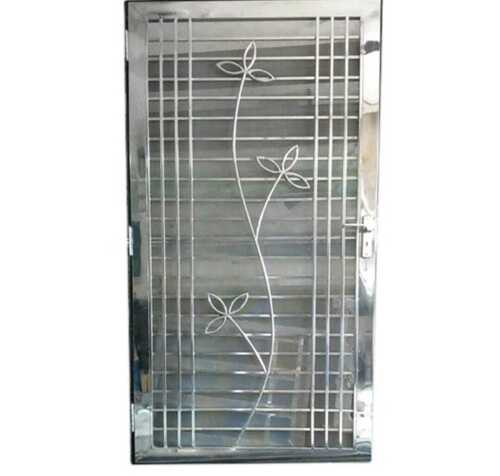 Easily Assembled Durable Classic Style Galvanized Surface Stainless Steel Safety Door