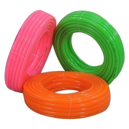 Flexible Conveyor Hose Pipes - PVC Plastic, 2.75 mm Diameter, Multi-Colored | Kink & Twist Resistant, Easy to Roll & Store, Light/Heavy-Duty Use