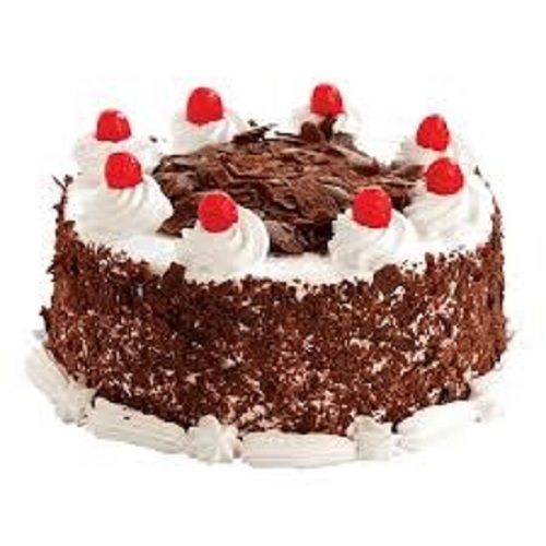 Fresh And Tasty With Cherry 1 Kg Eggless Round For Birthday And Party Events Chocolate Cake