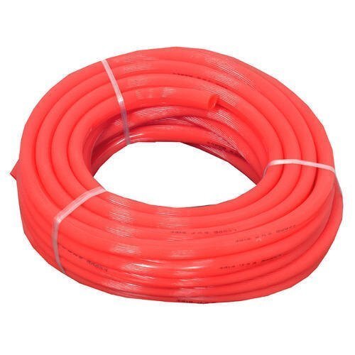 Leak Proof Garden Hose PVC Pipe - Rigid Red PVC, Round Shape | High Impact Strength, Leakproof Design, Flexible and Durable for Liquid Transport