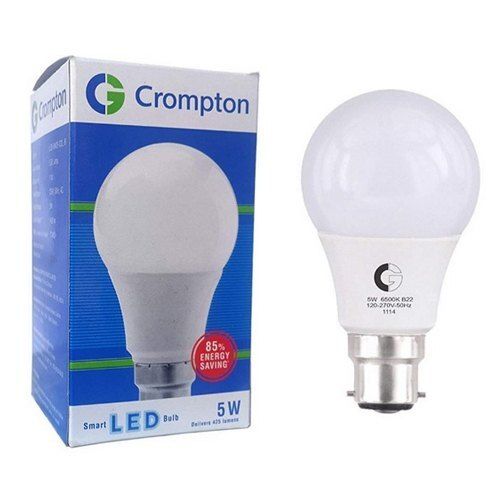 Lightweight 9 Watt Cool Day Aluminum Crompton Shine Eco Led Bulb Application: Household