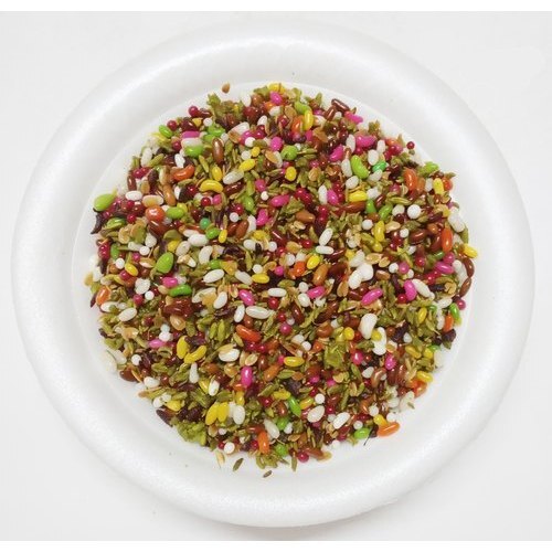 Natural Sweet Mouth Freshener - Dried Semi-Soft Granules, Hygienically Processed Solid with Icing Decoration