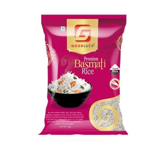 Organically Cultivated Healthy 99.9% Pure Dried Medium-Grain Basmati Rice Admixture (%): 1 %.