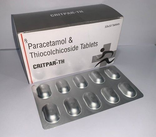 Paracetamol Thiocolchicoside Tablet, 10x10 Tablets Blister Pack