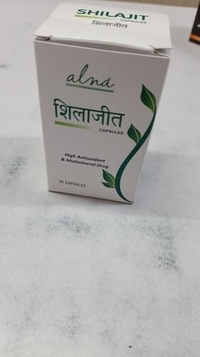 शिलाजीत एंटीऑक्सिडेंट और मल्टीमिनरल आयुर्वेदिक कैप्सूल आयु समूह: वयस्कों के लिए