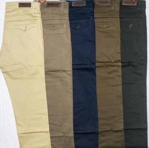Stylish Plain Straight Casual And Party Wear Pants For Men