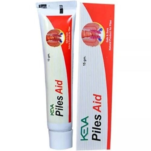 100% Ayurvedic Piles Aid Ointment, Net Weight 15Gm Medicine Raw Materials