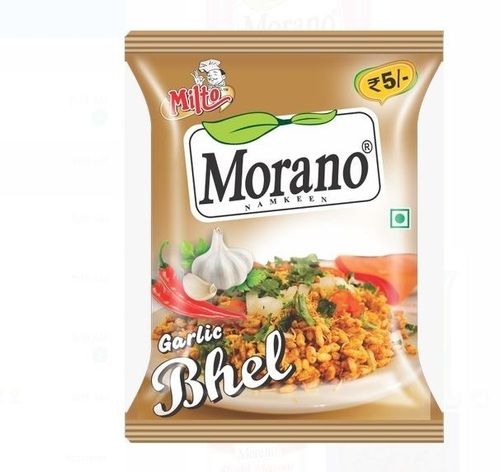 25 G Morano Crisyp And Crunchy Spicy Taste Mixer Garlic Bhel Namkeen