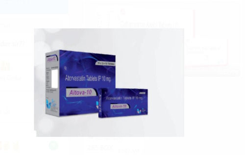 Reducing The Amount Of Cholesterol Made By The Liver Altova-10 Atorvastatin Tablets Ip 10 Mg, 10X3X10 Blister Pack