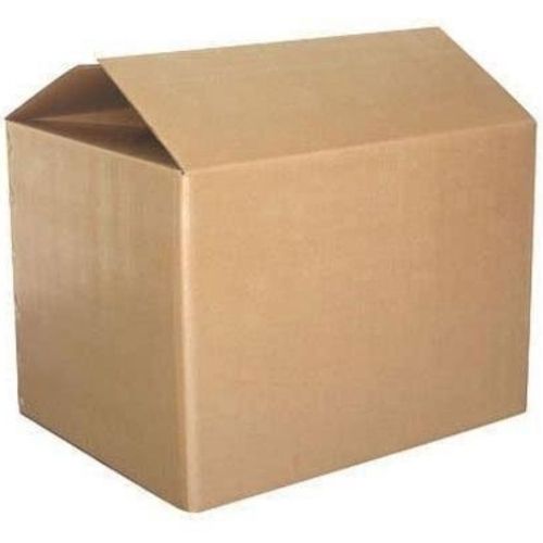 Paper Cardboard Corrugated Box For Packaging, Brown Color And Light Weight