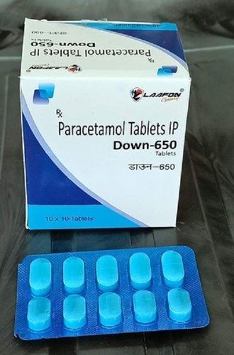 Monoclonal Anti-Tumor Necrosis Factor Alpha Antibody Down-650 Paracetamol Tablets Ip, 10X10 Blister Pack